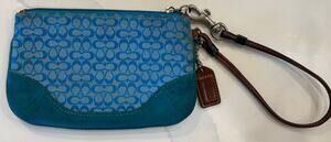 COACH wristlet, card holder, key holder, wallet, purse